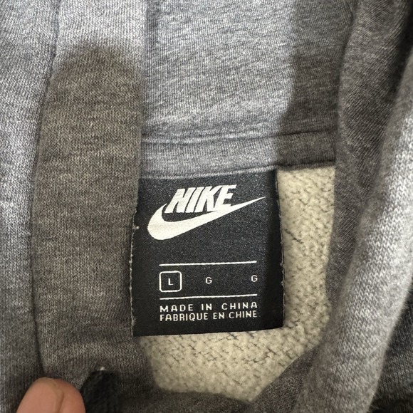 Nike Stanford University Cardinals 6th Man Hoodie Gray Basketball Size Large - Picture 3 of 11